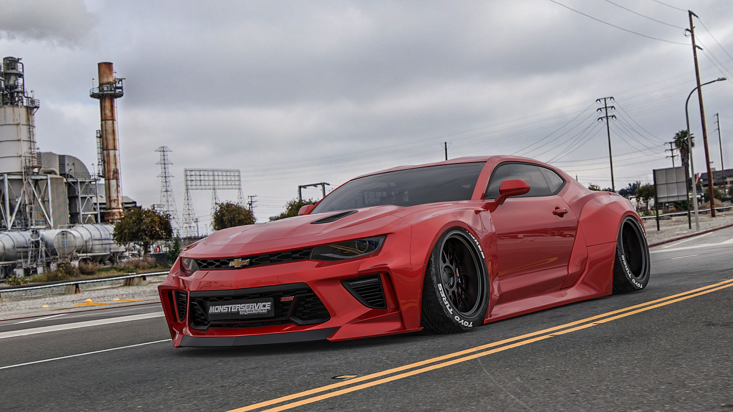 Camaro 6th первые рендеры!