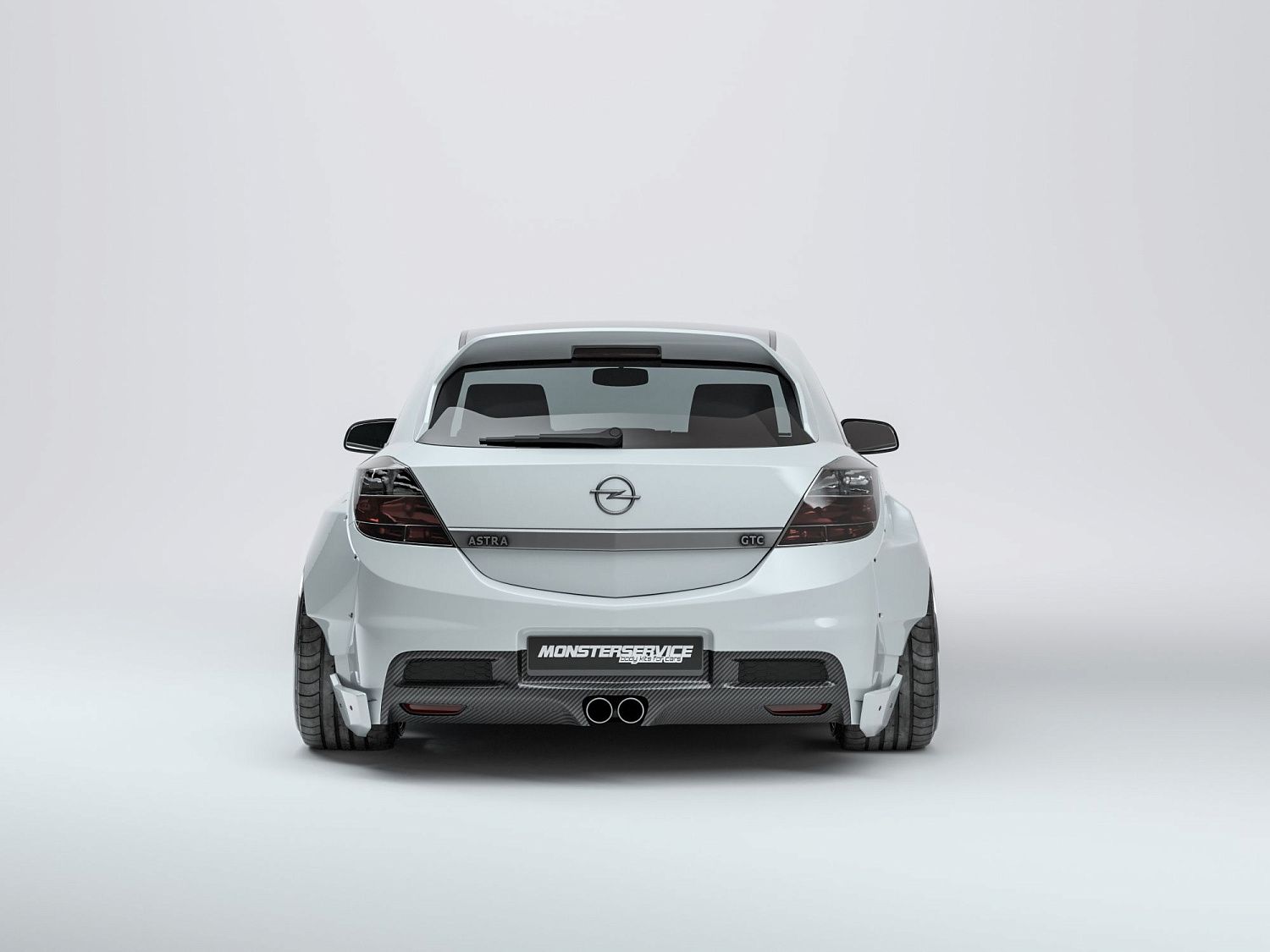Monsterservice - новинка 2025 года - комплект расширения кузова Opel Astra