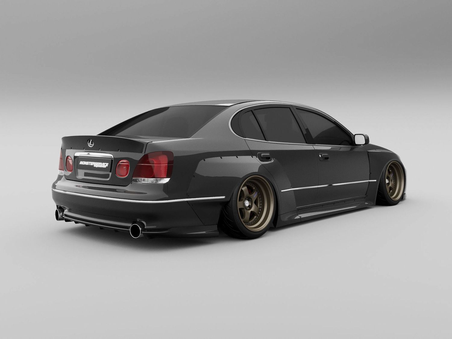 Бодикит Lexus GS 300 первые рендеры!