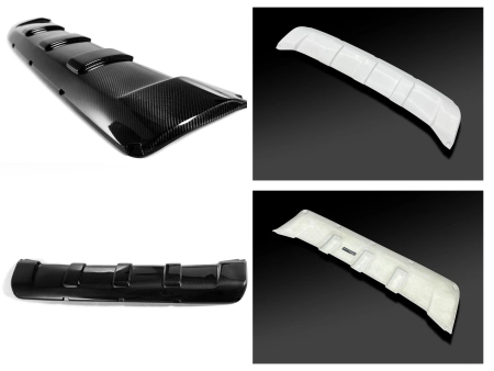 Накладка переднего бампера Land Cruiser 200 08-15